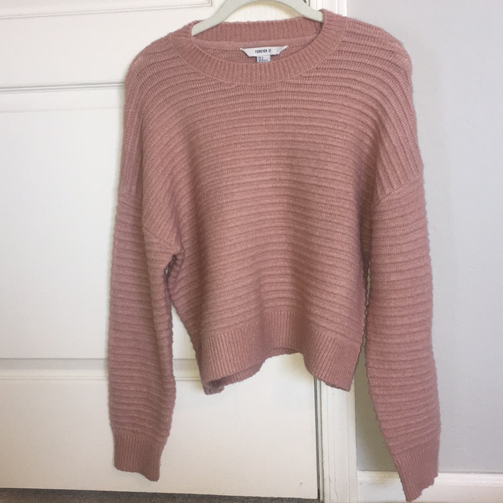 Pink sweater